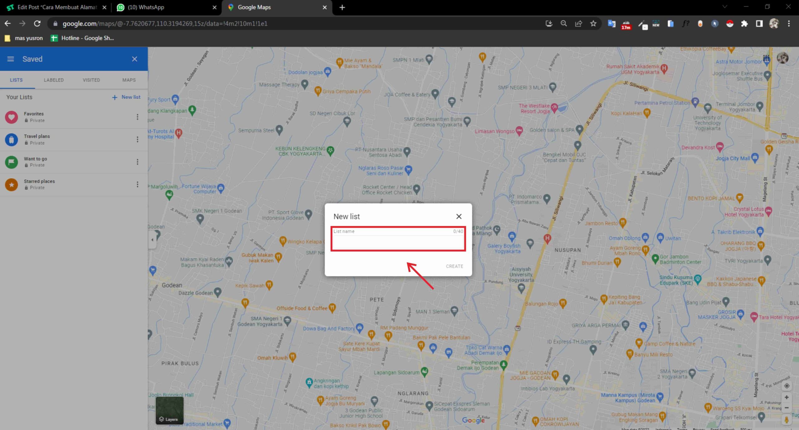 Cara Membuat Alamat Di Google Maps Lewat HP Dan Web